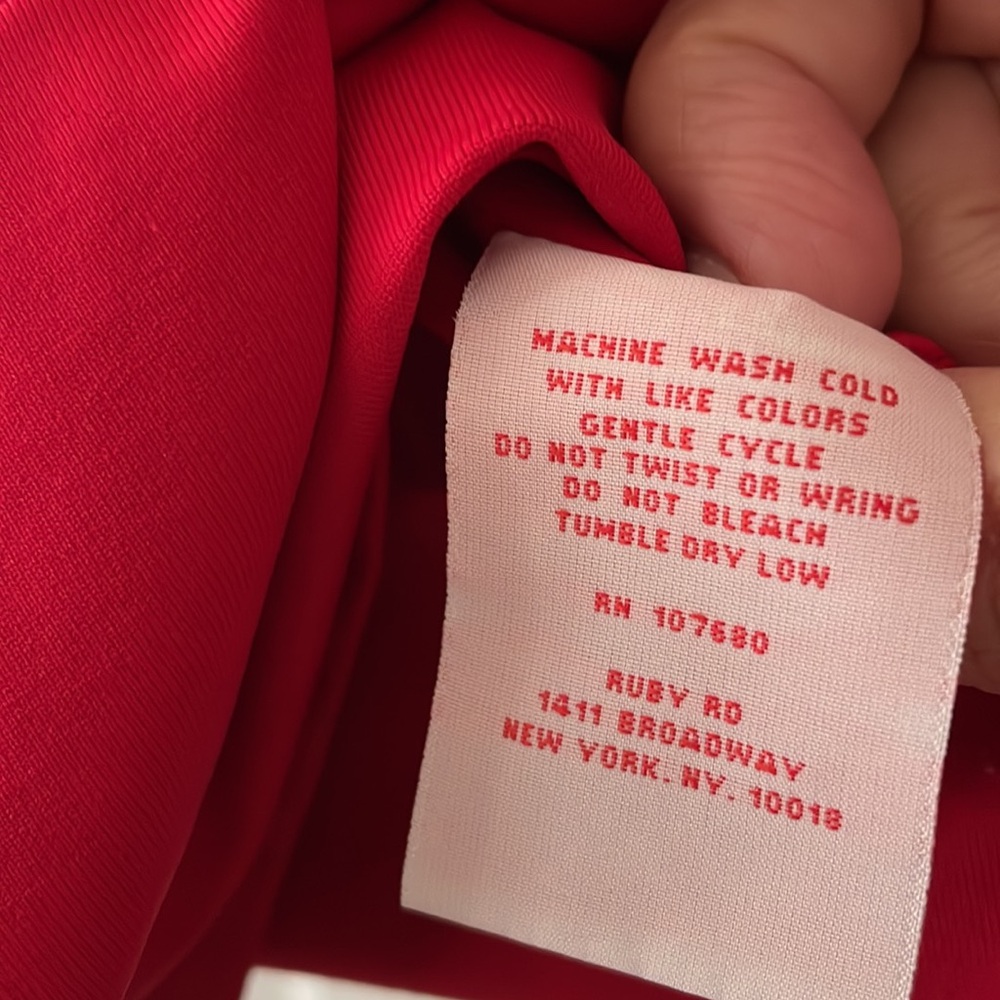 Red Ruby Rd knit top - Picture 6 of 6